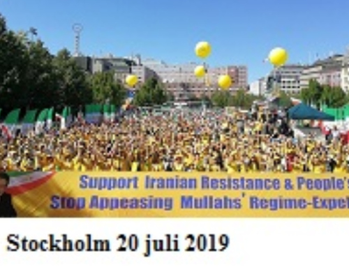 Grote demonstraties in Brussel, Berlijn, Washington en Stockholm ter solidariteit met opstand in Iran en politieke gevangenen