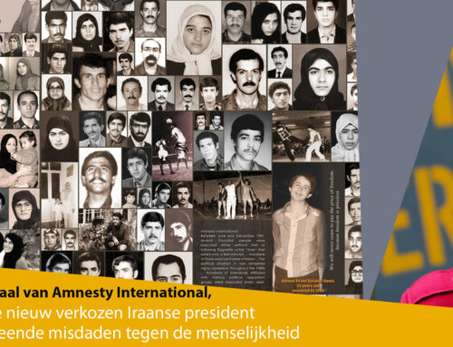 de nieuw Iraanse president te onderzoeken op vermeende misdaden tegen de menselijkheid